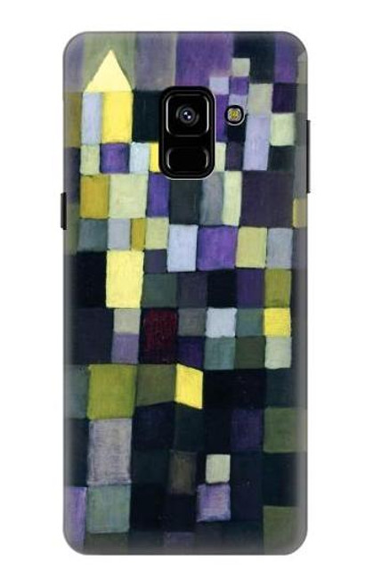 W3340 Paul Klee Architecture Hard Case and Leather Flip Case For Samsung Galaxy A8 (2018)