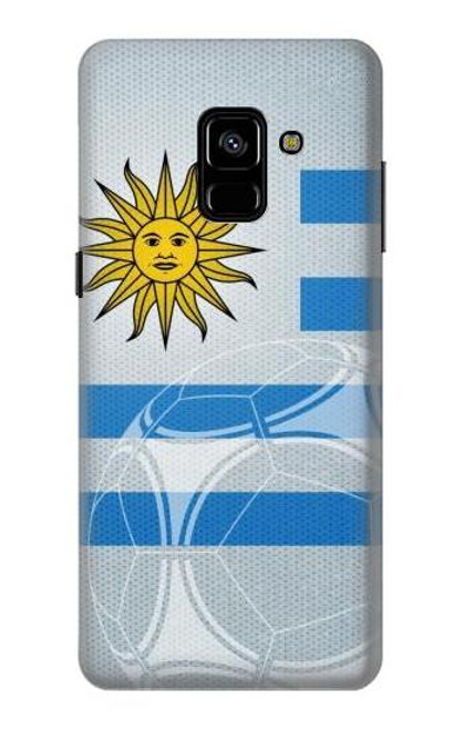 W2995 Uruguay Football Soccer Copa 2016 Hard Case and Leather Flip Case For Samsung Galaxy A8 Plus (2018)