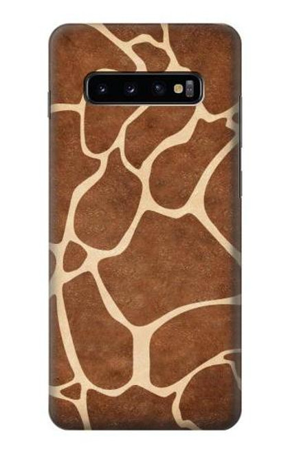 W2326 Giraffe Skin Hard Case and Leather Flip Case For Samsung Galaxy S10 Plus