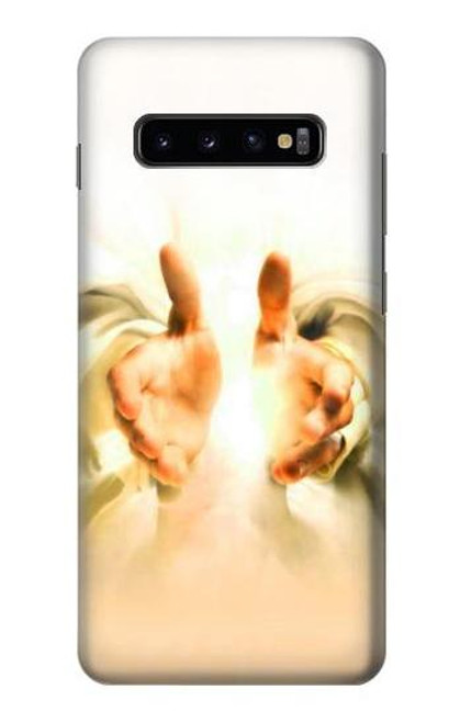 W2546 Hand of God Heaven Hard Case and Leather Flip Case For Samsung Galaxy S10 Plus