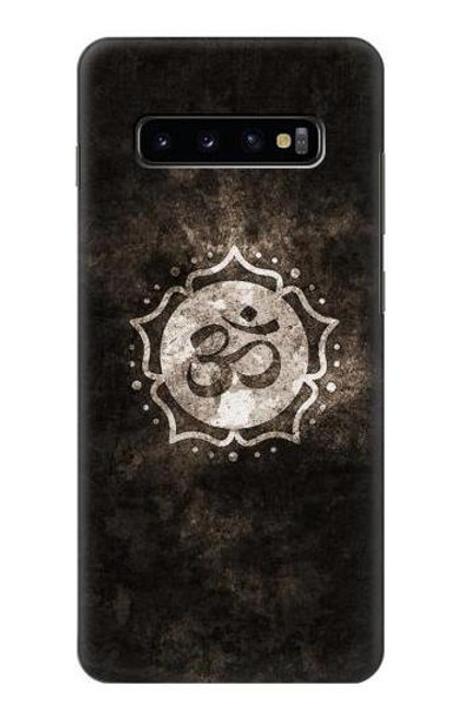 W2902 Yoga Namaste Om Symbol Hard Case and Leather Flip Case For Samsung Galaxy S10 Plus