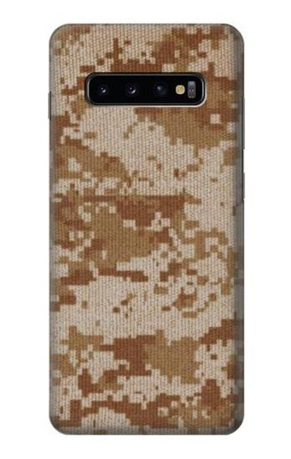 W2939 Desert Digital Camo Camouflage Hard Case and Leather Flip Case For Samsung Galaxy S10 Plus