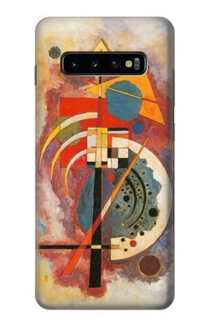 W3337 Wassily Kandinsky Hommage a Grohmann Hard Case and Leather Flip Case For Samsung Galaxy S10 Plus