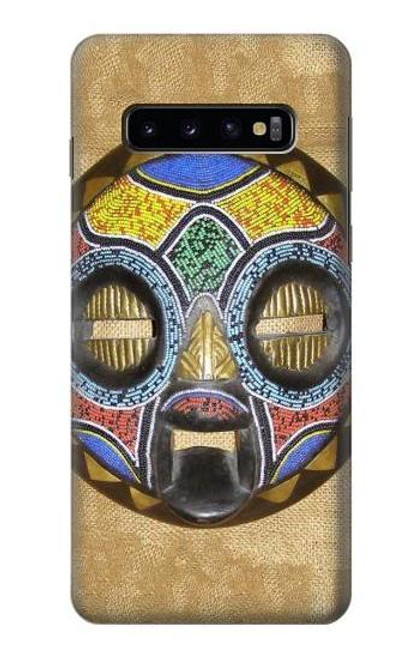 W0965 African Baluba Hard Case and Leather Flip Case For Samsung Galaxy S10