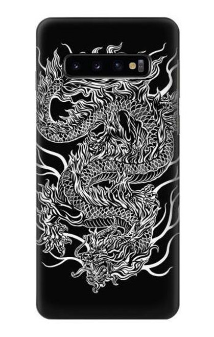 W1943 Dragon Tattoo Hard Case and Leather Flip Case For Samsung Galaxy S10