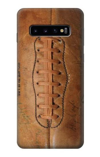 W2554 Vintage Old Ball Hard Case and Leather Flip Case For Samsung Galaxy S10