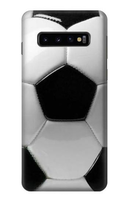 W2964 Football Soccer Ball Hard Case and Leather Flip Case For Samsung Galaxy S10