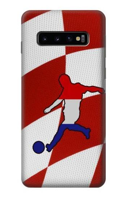 W2993 Croatia Football Soccer Euro 2016 Hard Case and Leather Flip Case For Samsung Galaxy S10