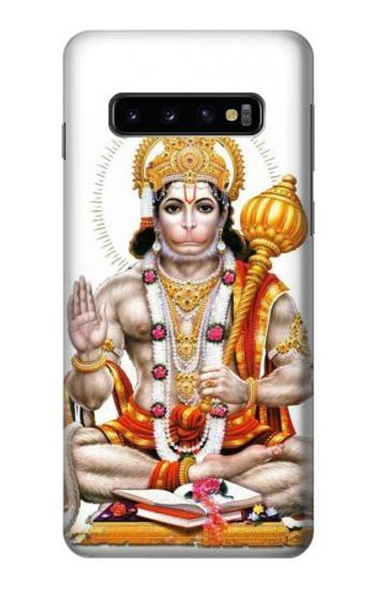 W3186 Lord Hanuman Chalisa Hindi Hindu Hard Case and Leather Flip Case For Samsung Galaxy S10