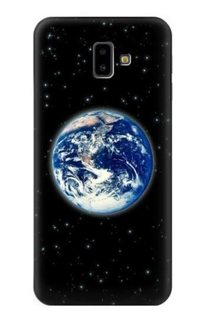 W2266 Earth Planet Space Star nebula Hard Case and Leather Flip Case For Samsung Galaxy J6+ (2018), J6 Plus (2018)