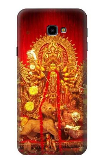 W1030 Hindu God Durga Puja Hard Case and Leather Flip Case For Samsung Galaxy J4+ (2018), J4 Plus (2018)