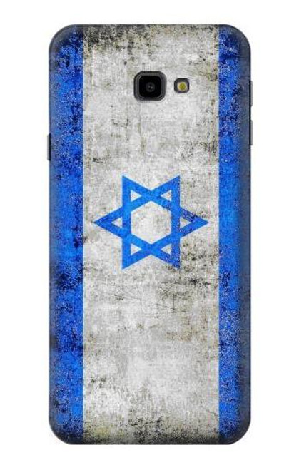 W2614 Israel Old Flag Hard Case and Leather Flip Case For Samsung Galaxy J4+ (2018), J4 Plus (2018)