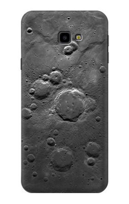 W2946 Moon Surface Hard Case and Leather Flip Case For Samsung Galaxy J4+ (2018), J4 Plus (2018)