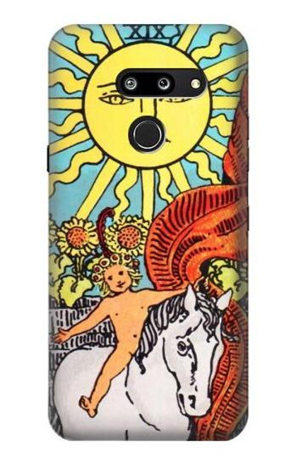 W0565 Tarot Sun Hard Case and Leather Flip Case For LG G8 ThinQ