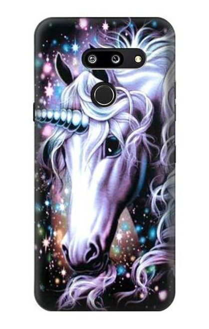 W0749 Unicorn Horse Hard Case and Leather Flip Case For LG G8 ThinQ