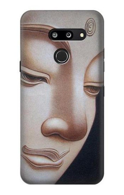 W1255 Buddha Face Hard Case and Leather Flip Case For LG G8 ThinQ