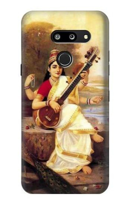 W1420 Saraswati Hindu Goddess Hard Case and Leather Flip Case For LG G8 ThinQ