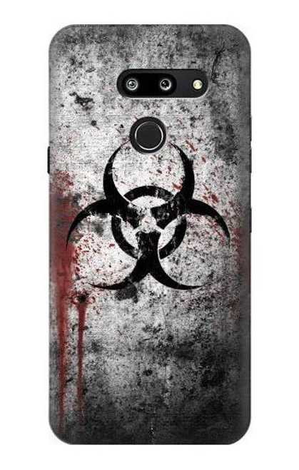 W2440 Biohazards Biological Hazard Hard Case and Leather Flip Case For LG G8 ThinQ