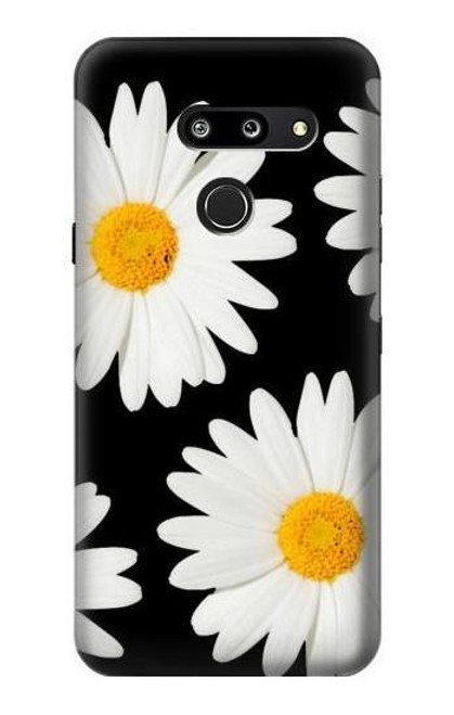 W2477 Daisy flower Hard Case and Leather Flip Case For LG G8 ThinQ