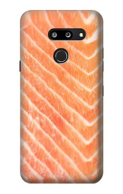 W2700 Salmon Fish Graphic Hard Case and Leather Flip Case For LG G8 ThinQ