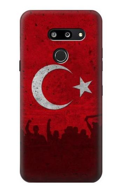 W2991 Turkey Football Soccer Euro 2016 Hard Case and Leather Flip Case For LG G8 ThinQ