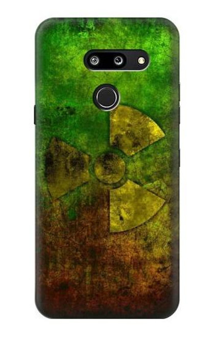 W3202 Radioactive Nuclear Hazard Symbol Hard Case and Leather Flip Case For LG G8 ThinQ