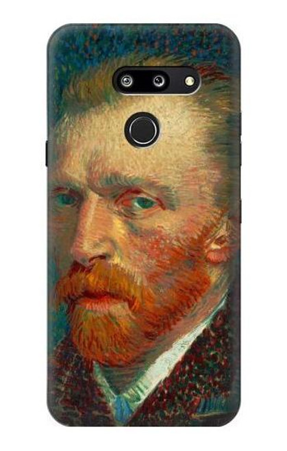 W3335 Vincent Van Gogh Self Portrait Hard Case and Leather Flip Case For LG G8 ThinQ