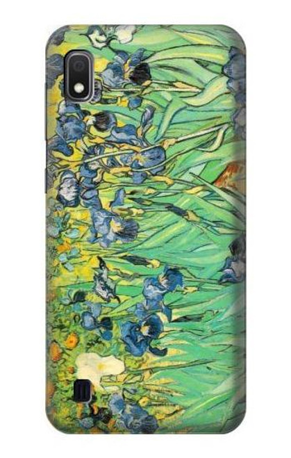 W0210 Van Gogh Irises Hard Case and Leather Flip Case For Samsung Galaxy A10