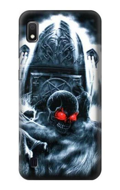 W0297 Zombie Dead Man Hard Case and Leather Flip Case For Samsung Galaxy A10