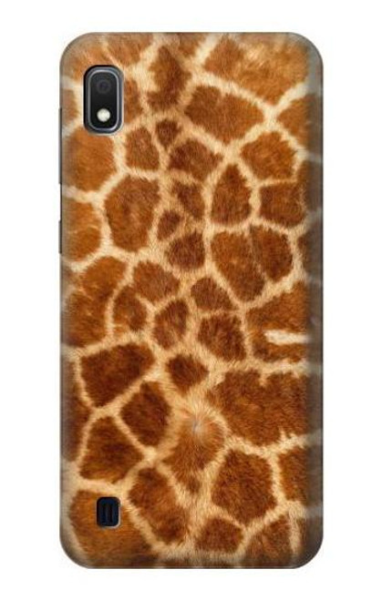 W0422 Giraffe Skin Hard Case and Leather Flip Case For Samsung Galaxy A10