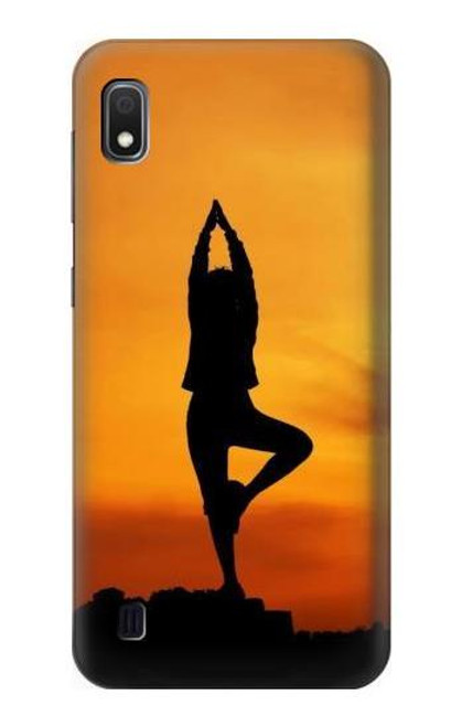 W0832 Yoga Hard Case and Leather Flip Case For Samsung Galaxy A10