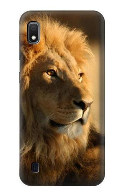 W1046 Lion King of Forest Hard Case and Leather Flip Case For Samsung Galaxy A10