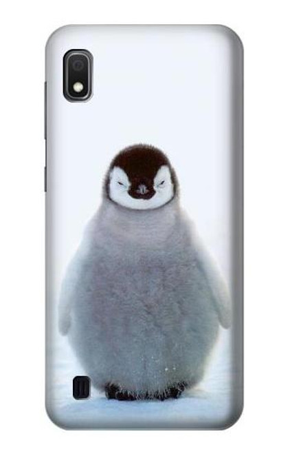 W1075 Penguin Ice Hard Case and Leather Flip Case For Samsung Galaxy A10