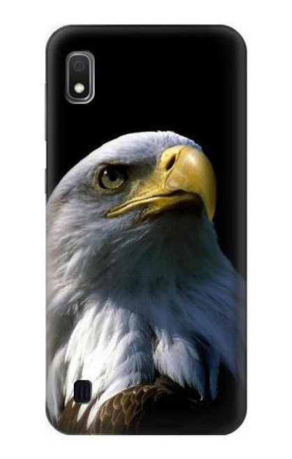 W2046 Bald Eagle Hard Case and Leather Flip Case For Samsung Galaxy A10