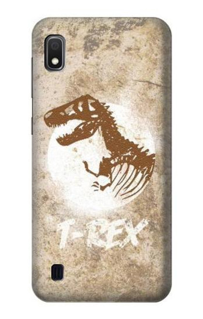 W2372 T-Rex Jurassic Fossil Hard Case and Leather Flip Case For Samsung Galaxy A10