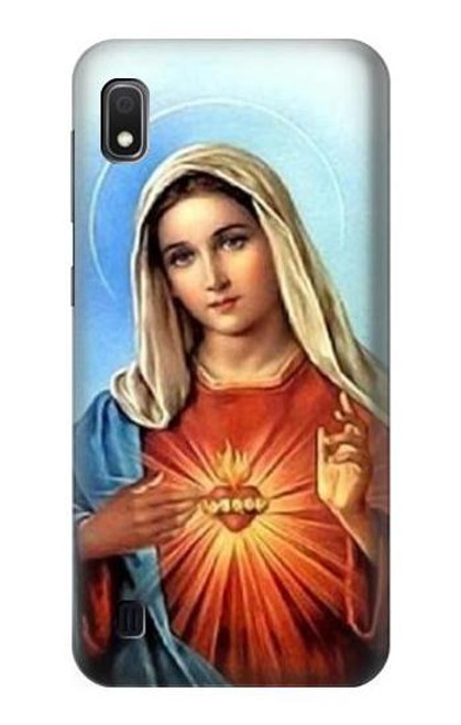 W2420 The Virgin Mary Santa Maria Hard Case and Leather Flip Case For Samsung Galaxy A10