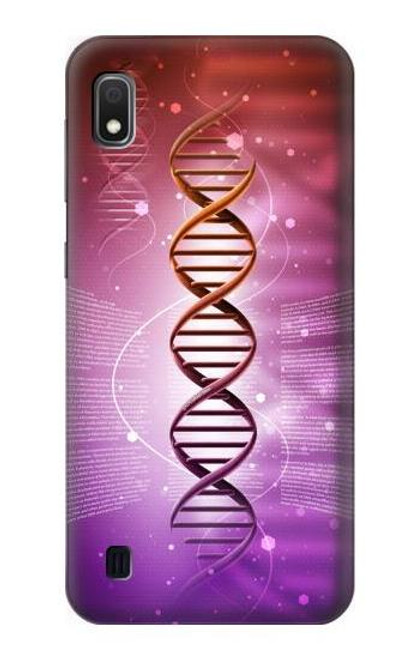 W2573 Dna Genetic Code Hard Case and Leather Flip Case For Samsung Galaxy A10