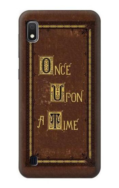 W2824 Once Upon a Time Book Cover Hard Case and Leather Flip Case For Samsung Galaxy A10