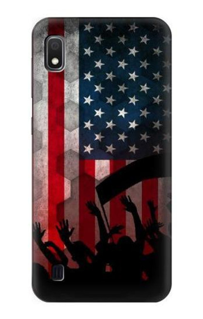 W2989 USA America Soccer Copa 2016 Hard Case and Leather Flip Case For Samsung Galaxy A10