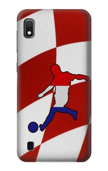 W2993 Croatia Football Soccer Euro 2016 Hard Case and Leather Flip Case For Samsung Galaxy A10