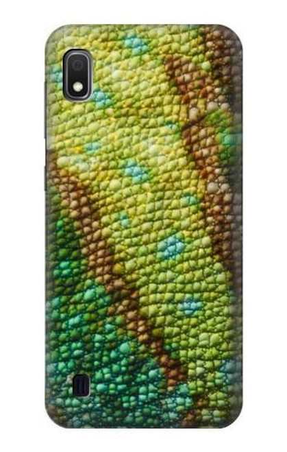 W3057 Lizard Skin Graphic Printed Hard Case and Leather Flip Case For Samsung Galaxy A10