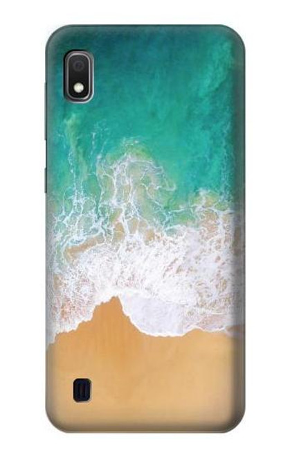 W3150 Sea Beach Hard Case and Leather Flip Case For Samsung Galaxy A10