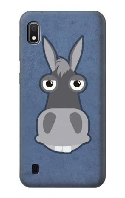 W3271 Donkey Cartoon Hard Case and Leather Flip Case For Samsung Galaxy A10