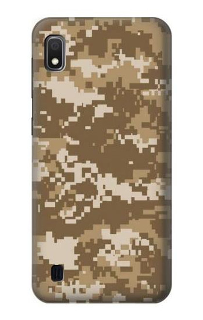 W3294 Army Desert Tan Coyote Camo Camouflage Hard Case and Leather Flip Case For Samsung Galaxy A10