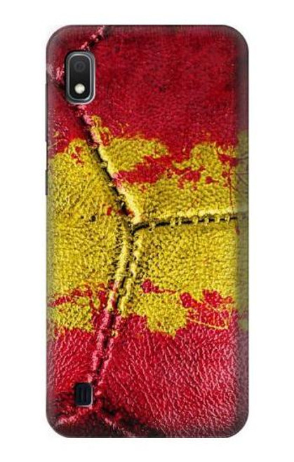 W3315 Spain Flag Vintage Football Graphic Hard Case and Leather Flip Case For Samsung Galaxy A10