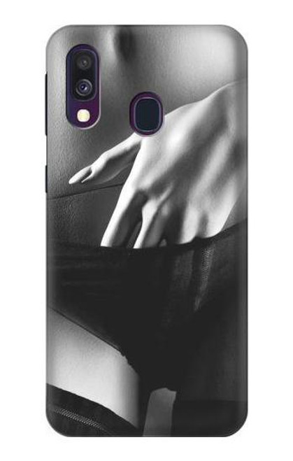 W0547 Sexy Man Hard Case and Leather Flip Case For Samsung Galaxy A40