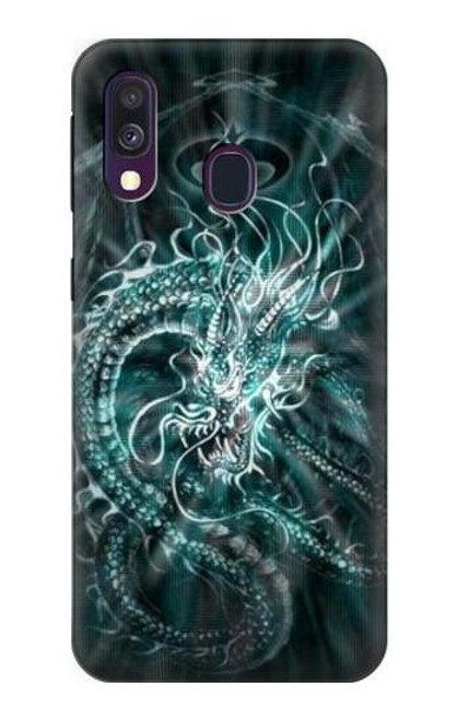 W1006 Digital Chinese Dragon Hard Case and Leather Flip Case For Samsung Galaxy A40