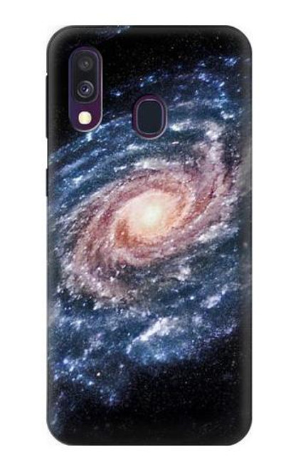 W3192 Milky Way Galaxy Hard Case and Leather Flip Case For Samsung Galaxy A40