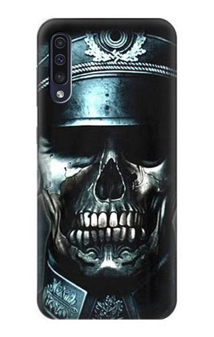 W0754 Skull Soldier Zombie Hard Case and Leather Flip Case For Samsung Galaxy A50