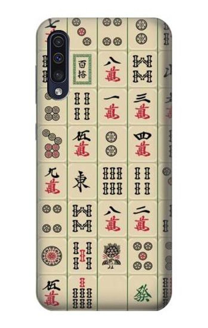 W0802 Mahjong Hard Case and Leather Flip Case For Samsung Galaxy A50